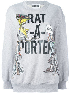 толстовка Rat-A-Porter Moschino