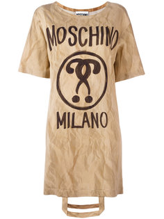 платье-футболка с ручкой от сумки Moschino