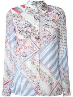 рубашка с лоскутным узором Tommy Hilfiger