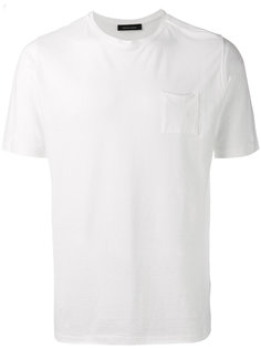 футболка с накладным карманом Roberto Collina