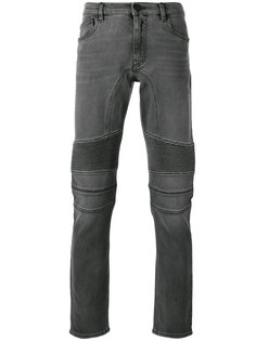 джинсы с фактурными вставками Belstaff