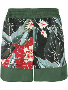 шорты для плавания с цветочным принтом Christian Pellizzari