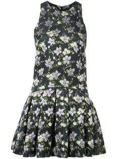 мини-платье с цветочным принтом Alexander McQueen