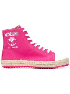 хай-топы со шнуровкой Moschino