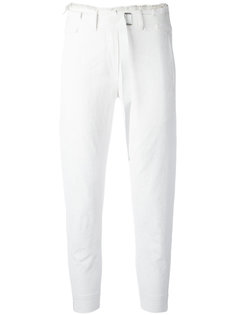 брюки с необработанной талией Ann Demeulemeester