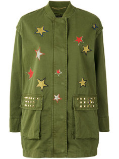 куртка в военном стиле со звездами Bazar Deluxe