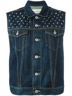 джинсовый жилет с заклепками Junya Watanabe Comme Des Garçons