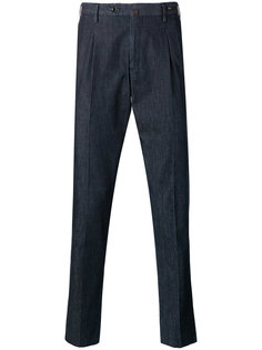 укороченные зауженные брюки  Pt01