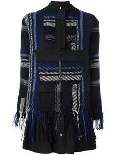 лоскутная туника Sacai