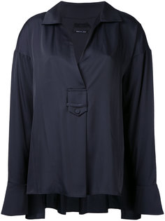 блузка с V-образным вырезом Aula