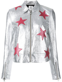 куртка со звездами и эффектом металлик Zoe Karssen