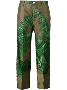 брюки с тропическим рисунком F.R.S For Restless Sleepers