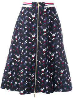 юбка А-образного силуэта с молнией Thom Browne