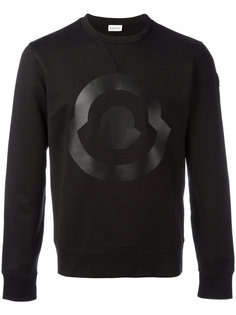 толстовка с принтом-логотипом Moncler