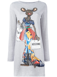 платье-футболка Rat-A-Porter Moschino