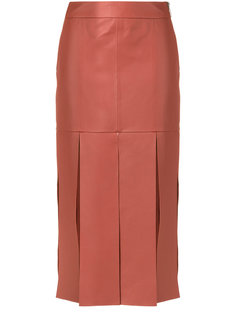 leather skirt Giuliana Romanno