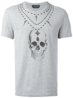 футболка с черепом  Alexander McQueen