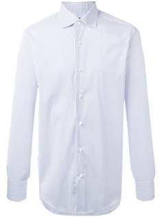 рубашка в полоску кроя слим Barba