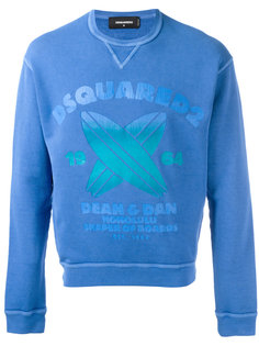 толстовка Honolulu Shaper of Boards Dsquared2