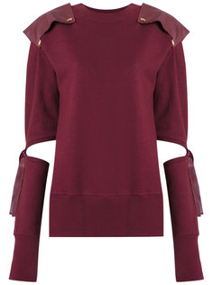cut out details sweatshirt Andrea Bogosian