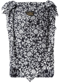 блузка с цветочным узором Vivienne Westwood Anglomania