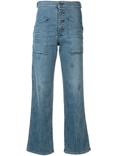 расклешенные джинсы Worker с завышенной талией Rta