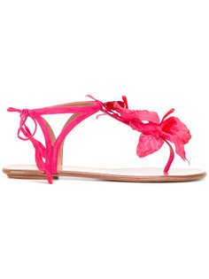 сандалии Flora  Aquazzura