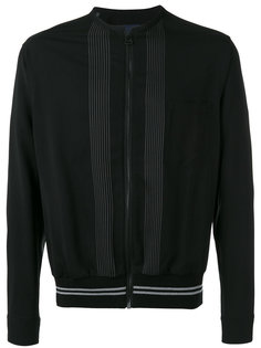 куртка-бомбер с подолом в полоску Lanvin