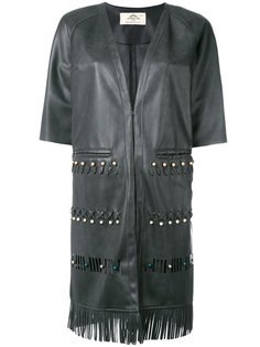 пальто с короткими рукавами и бахромой Urbancode