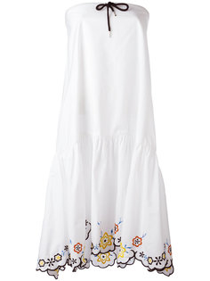 платье-бандо с расклешенным подолом See By Chloé