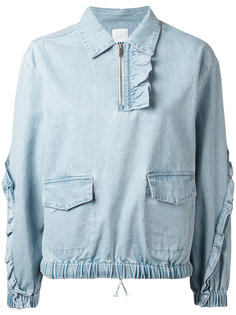 джинсовая блузка с бахромой Sjyp