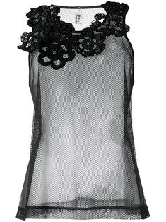 блузка с цветочной отделкой Comme Des Garçons Noir Kei Ninomiya