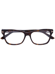 очки в квадратной оправе Tom Ford Eyewear