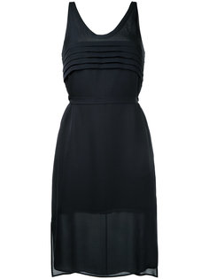 платье с фактурной вставкой  T By Alexander Wang