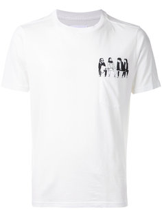 рубашка с принтом на кармане  Takahiromiyashita The Soloist