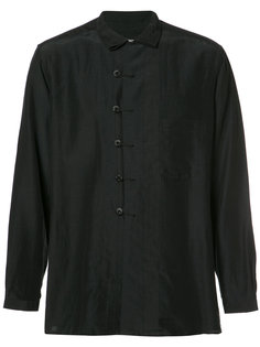 рубашка с застежками на петли Yohji Yamamoto