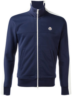 толстовка на молнии с контрастными вставками Moncler