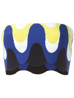 топ-бандо с принтом Emilio Pucci