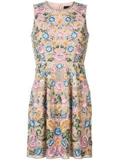 плиссированное платье с цветочным принтом Needle & Thread