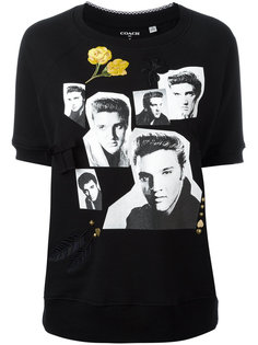 футболка с принтом Elvis Presley Coach