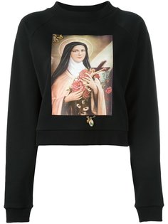 толстовка с принтом Saint Teresa Christopher Kane
