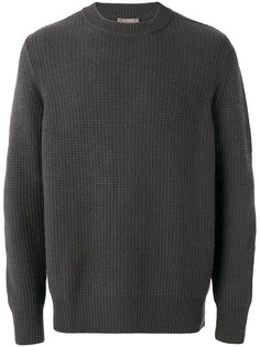 джемпер вафельной вязки  N.Peal