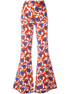 расклешенные брюки с принтом LAutre Chose