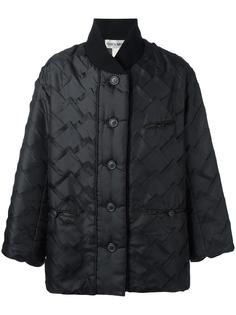 укороченное стеганое пальто Issey Miyake Vintage