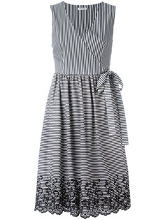 платье в полоску с запахом P.A.R.O.S.H.