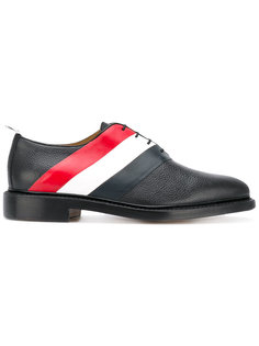 ботинки дерби в полоску Thom Browne