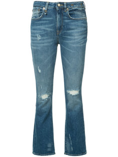 расклешенные джинсы R13