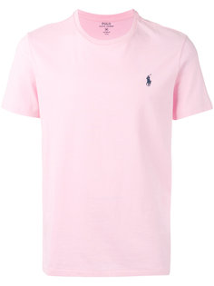 футболка с вышивкой логотипа Polo Ralph Lauren