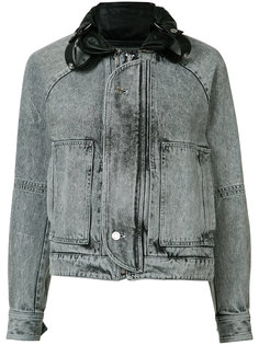джинсовая куртка с линялым эффектом Saint Laurent