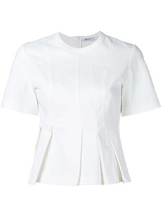 расклешенный топ с короткими рукавами T By Alexander Wang
